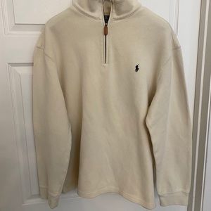 Cream Polo pullover XXL